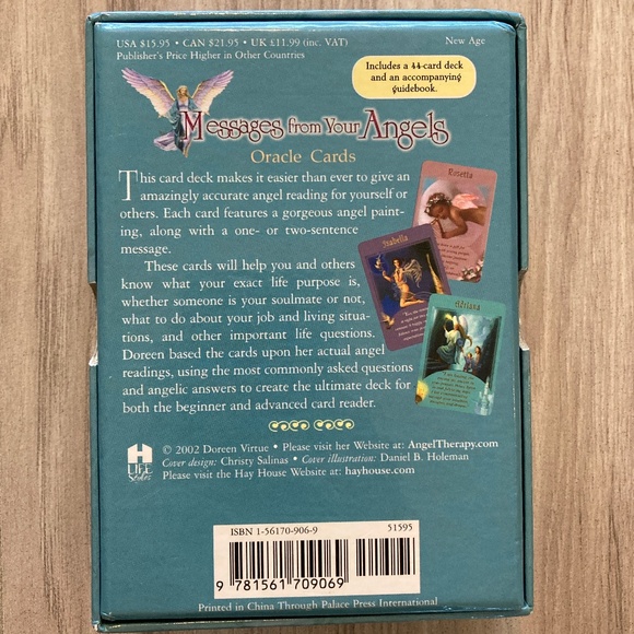 Messages from Your Angels Oracle Card Deck by Doreen Virtue - Picture 2 of 10